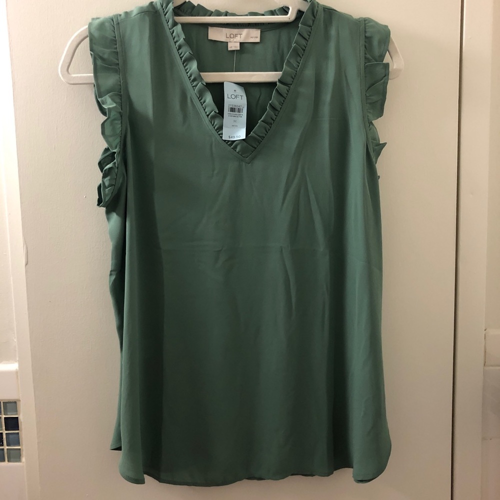 LOFT Sleeveless Top (NWT)